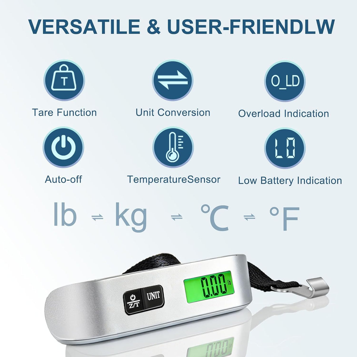 Portable Digital Luggage Scale