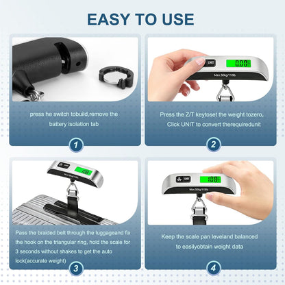 Portable Digital Luggage Scale