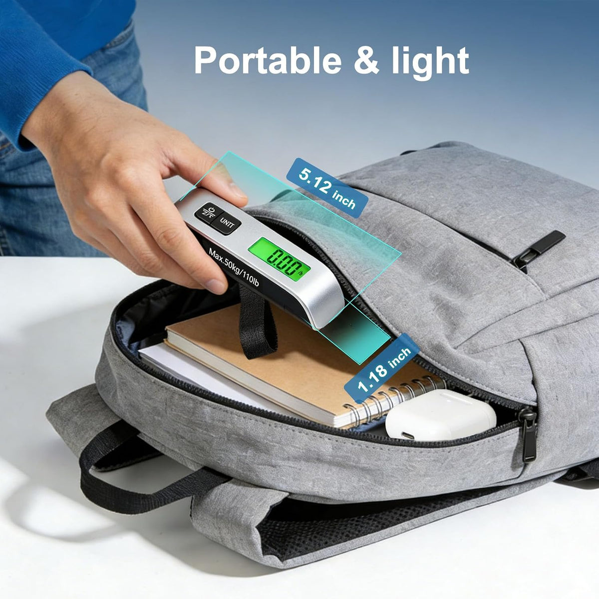 Portable Digital Luggage Scale
