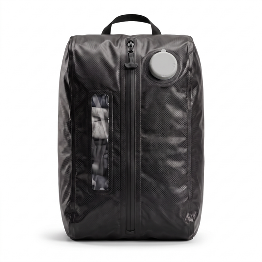 AirCompress 30L black travel compression bag