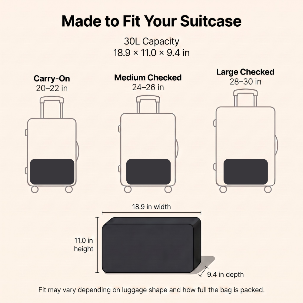 AirCompress Travel Compression Bag